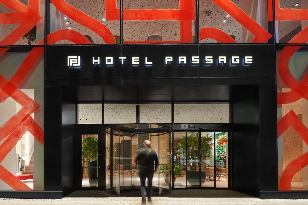 Hotel Passage – vstup do hotelu
